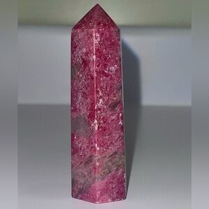 Super Gemmy Rhodonite Crystal Tower 💗